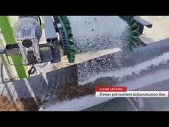 Erdmischsystem Topf-Erden-Mischlinie Nährboden-Produktionslinie