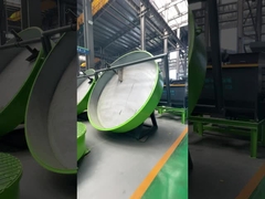 Maschine zum Granulieren von Scheiben von organischen Düngemitteln