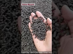 Maschine zur Verarbeitung von Futterpellets für Hühner, Enten und Fische