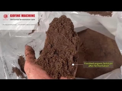 Ausrüstung für die aerobe Fermentation von Kompostdünger für organische Abfälle