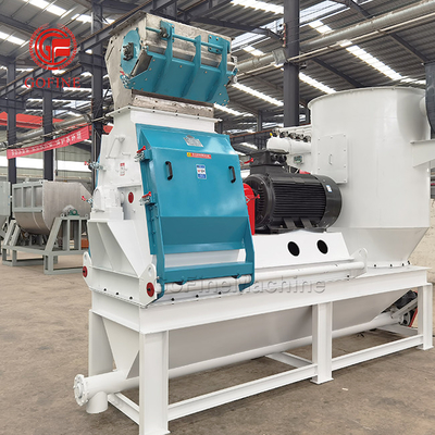 10 Ton Corn Hammer Mill Feed reibende Zerkleinerungsmaschinen-Ausrüstungs-Zufuhr-Fertigungsstraße