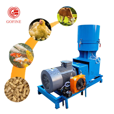 150 kg/h Futtermittelverarbeitungsmaschine für kleine Hühner-Fischfutterpellets 200 kg