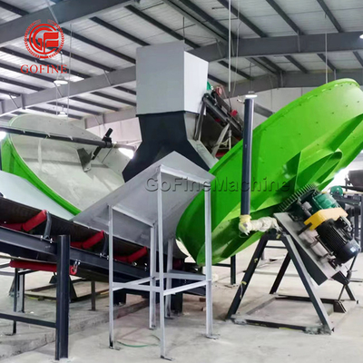 Pulver Rohstoff Zusammengesetzte organische Düngemittel Produktionslinie für 3-4 mm Granulate