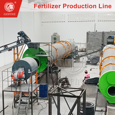1 Tonnen/h NPK-Produktionslinie für organische Düngemittel