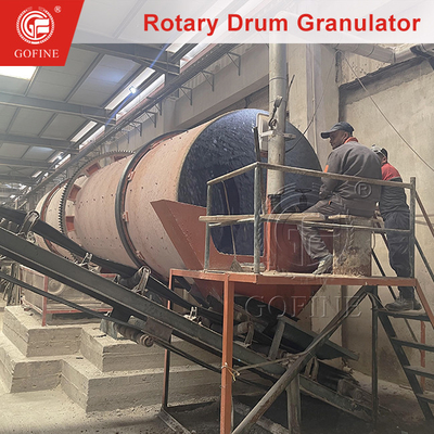 3- 5 t/h Düngemittel-Produktionslinie Düngemittelanlage für Kugel Granulator