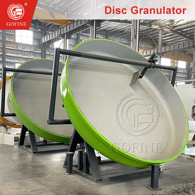 1-2t/h Nassgranulatorscheiben-Granulatormaschine für Düngemittelproduktion