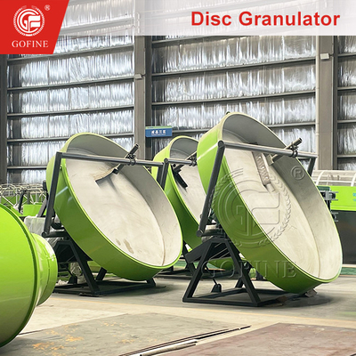 3-10mm Zusammengesetzte organische Dünger Granulate Disc Pan Dünger Granulationsmaschine