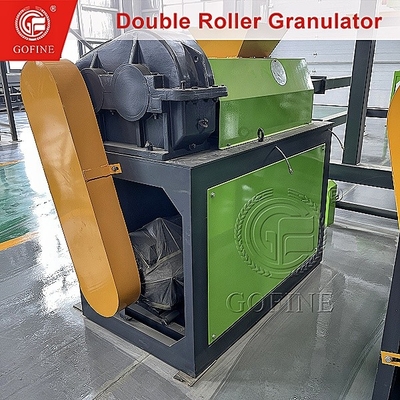 1-2T/h Produktionskapazität Doppelroller Düngemittel Granulator mit 300x150mm Rollen