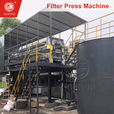 PLC-gesteuerte automatische Entladeplattenfilterpresse
