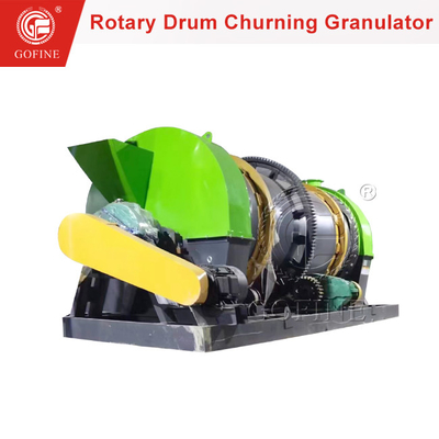 Rotationsmischender Granulator für die Verarbeitung von Körnchen aus organischen Düngemitteln