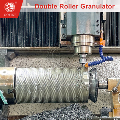 Düngemittel mit doppelter Walze Pelletizer für Druckmaschine mit extrudiertem Granulat