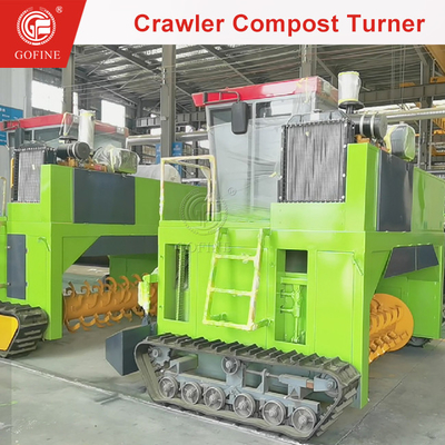 Crawler Kompost Turner Hochleistungs-organische Düngermaschine für China Hersteller