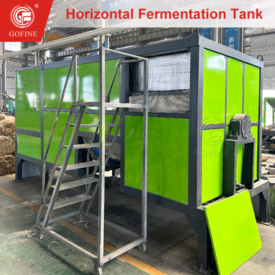 Organische Abfälle Aerobische Fermentation Kompost Düngemittel Ausrüstung