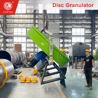 1-2 T/H Scheiben-Granulator für organische Düngemittel zur nassen Granulation