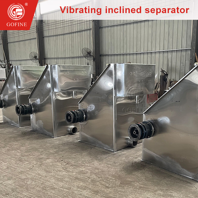 Industrielle Automatisierung Feststoff-Flüssigkeits-Trennseparator mit einstellbarer Vibrationsfrequenz