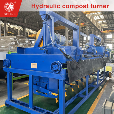 Hydraulische Kompostmischmaschine mit energiesparendem Verbrauch
