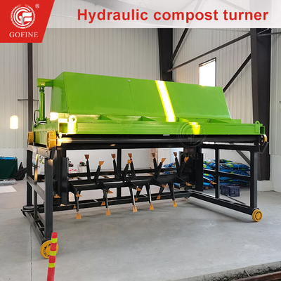 6m Breite Mischung Fermentation organischer Dünger Hydraulischer Kompostierer