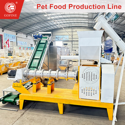 Multifunktionale Hundefutter-Extruder-Produktionslinie für Tierfutter