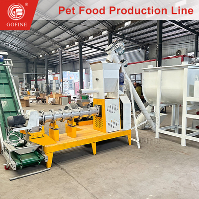 Tierfutterverarbeitungsfabrik Hundefutterproduktionslinie