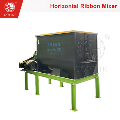 Produktion von organischen Düngemitteln 2-8 T/H Horizontale Bändernmischer
