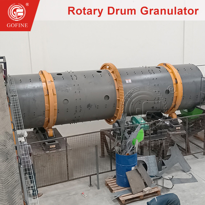 Rundkugelförmiger Zusammengesetzter Düngemittel-Trommelgetriebe-Granulator für die individualisierte Produktion