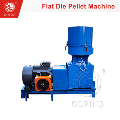 Endgranulat 2-8 mm Säulenpartikel Flat Die Pellet Maschine für Düngemittel-Produktionslinie