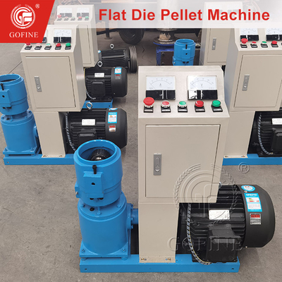 Elektromotorische Flat Die Pellet Mill für verschiedene Pelletformen