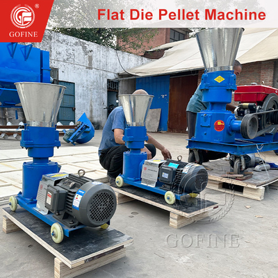 Kleine Pellet-Mühle mit elektrischem Motor