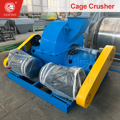 Trägliche Doppelmotor-Pulverizer für organische Dünger