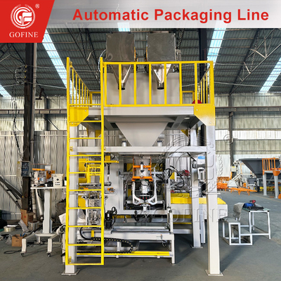 Anpassungsfähige Verpackungslinie für Pulvergranulate Horizontale Flow Wrapper