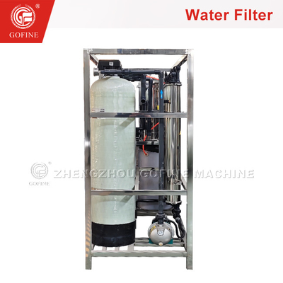 Zuhause Reinwasserfiltrationssystem mit PLC-Touchscreen