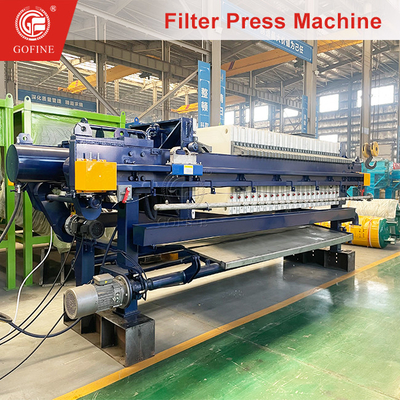 Industriewasserfiltermaschine Horizontale Filterpresse