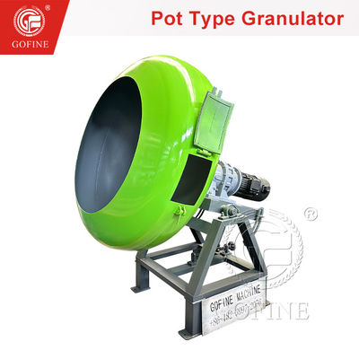 Round Pot Granulator Organische Düngemittel Granulationsmaschine
