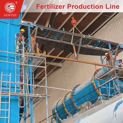 Automatische Düngemaschine NPK Düngemittel Granulator Produktionslinie