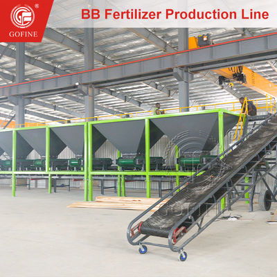 Automatisches Massendüngermischsystem für die NPK-Düngerproduktion