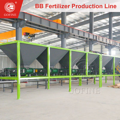 15t/h Schüttgut-Düngemittelgranulat-Mischmaschine für BB-Düngemittelproduktionslinie