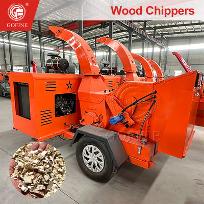 Commercial Wood Processing Machine Branch Shredder Wood Chipper Mulcher