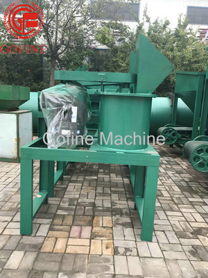 Zufuhr-Kettendüngemittel-Zerkleinerungsmaschine des Düngemittel-3TPH der Werkzeugmaschine-60mm