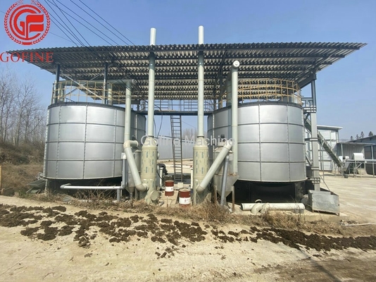 Kompost-Düngemittel-Fermenter des Tierdüngemittel-32CBM aerober